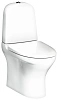 Унитаз напольный Gustavsberg Estetic 8300 GB1183002R1231 компакт крышка-сиденье, безободковый