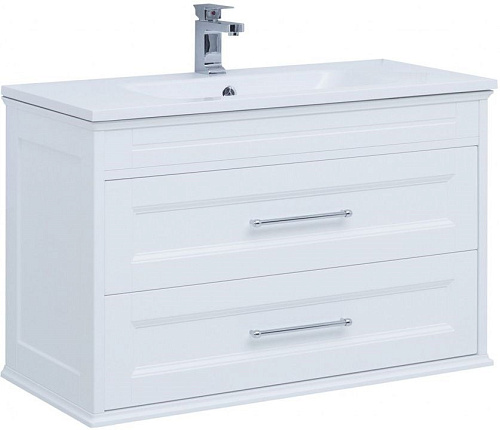 Тумба под раковину Aquanet Бостон М 80 белый 00209677 Тумба под раковину Aquanet Бостон М 80 белый 00209677