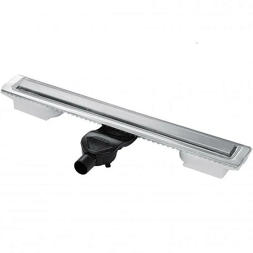 Душевой лоток BERGES C1 Norma 900, матовый хром, S-сифон D50 H60 боковой 090140 Душевой лоток BERGES C1 Norma 900, матовый хром, S-сифон D50 H60 боковой 090140