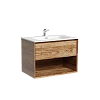 Тумба под раковину Sancos Marmi 1.0 MR1.070ECH 690х445х520 дуб чарльстон, подвесная Тумба под раковину Sancos Marmi 1.0 MR1.070ECH 690х445х520 дуб чарльстон, подвесная