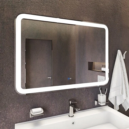 Зеркало Iddis Edifice 100 (ЗЛП109) с подсветкой Зеркало Iddis Edifice 100 (ЗЛП109) с подсветкой