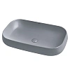 Раковина ABBER Rechteck AC2210MG накладная, серая матовая