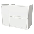 Тумба под раковину Taliente Olejo, 90см, белый глянец, правое исполнение, под раковину Barselona, бе TA-MBO-90PR(R)-blanco Тумба под раковину Taliente Olejo, 90см, белый глянец, правое исполнение, под раковину Barselona, бе TA-MBO-90PR(R)-blanco