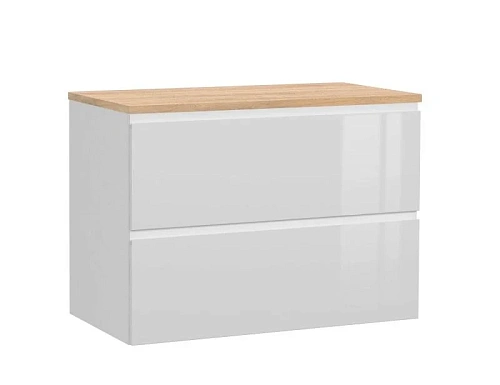 Тумба под раковину Cersanit MODUO 80 (SZ-MOD80-BL/Wh) подвесная для MODUO 80 белый SB-SZ-MOD80-BL/Wh Тумба под раковину Cersanit MODUO 80 (SZ-MOD80-BL/Wh) подвесная для MODUO 80 белый SB-SZ-MOD80-BL/Wh