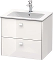 Тумба под раковину Duravit Brioso BR410102222 подвесная 62 см белый матовый Тумба под раковину Duravit Brioso BR410102222 подвесная 62 см белый матовый