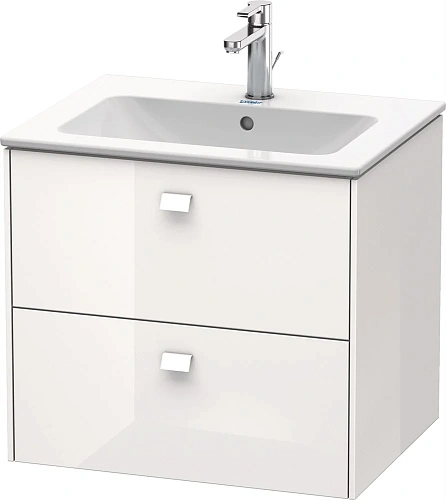 Тумба под раковину Duravit Brioso BR410102222 подвесная 62 см белый матовый Тумба под раковину Duravit Brioso BR410102222 подвесная 62 см белый матовый
