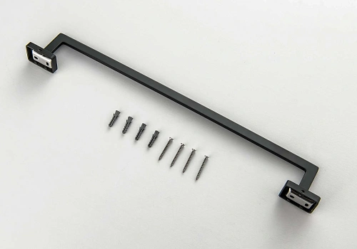 Полотенцедержатель Aquatek ЛИБРА AQ4320MB черный матовый Полотенцедержатель Aquatek ЛИБРА AQ4320MB черный матовый