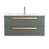 Тумба под раковину CEZARES ECO-CER-N-1000-2C-SO-GVO-P подвесная Тумба под раковину CEZARES ECO-CER-N-1000-2C-SO-GVO-P подвесная
