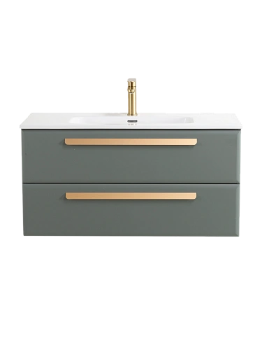Тумба под раковину CEZARES ECO-CER-N-1000-2C-SO-GVO-P подвесная Тумба под раковину CEZARES ECO-CER-N-1000-2C-SO-GVO-P подвесная