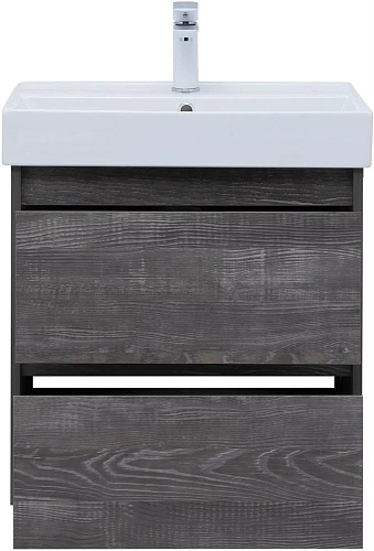 Тумба под раковину Aquanet Nova Lite 60 дуб серый (2 ящика) 00287889 Тумба под раковину Aquanet Nova Lite 60 дуб серый (2 ящика) 00287889