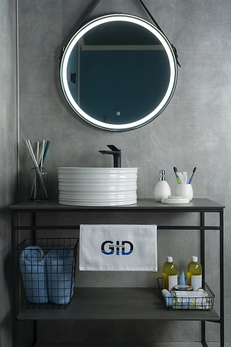 Раковина Gid W969 51174 накладная белая 41x41x18 Раковина Gid W969 51174 накладная белая 41x41x18