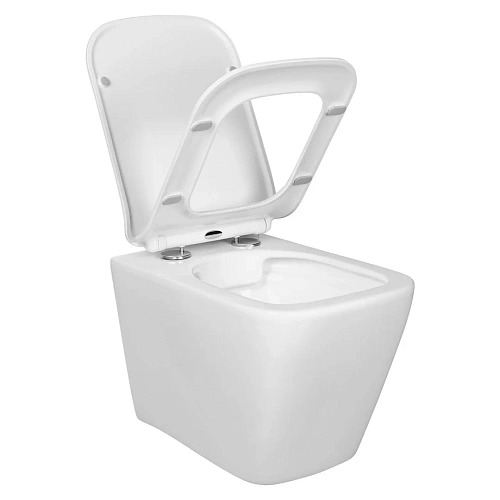 Унитаз подвесной Aquatek ДЕЛЬТА 480 x 350 x 320 мм, тонкое сиденье с механизмом плавного закрывания Унитаз подвесной Aquatek ДЕЛЬТА 480 x 350 x 320 мм, тонкое сиденье с механизмом плавного закрывания