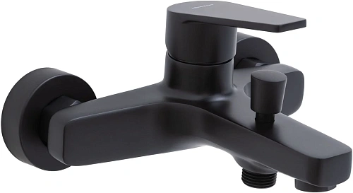 Смеситель для ванны Allen Brau Eclipse 5.E1003-31 черный матовый Смеситель для ванны Allen Brau Eclipse 5.E1003-31 черный матовый