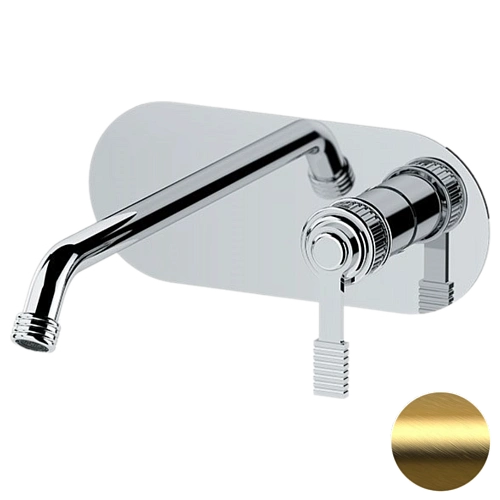 Смеситель для раковины Remer Atelier AL15LWBBG, золото брашированное Смеситель для раковины Remer Atelier AL15LWBBG, золото брашированное