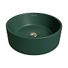 Раковина GROSSMAN Color GR-3013OLM (400x400x150) зеленая матовая Раковина GROSSMAN Color GR-3013OLM (400x400x150) зеленая матовая