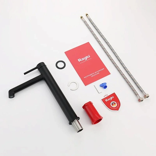 Смеситель для раковины Raglo R20.15.06, черный Смеситель для раковины Raglo R20.15.06, черный