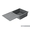 Кухонная мойка Aquaton Верона 1A710032VR230 из литого мрамора, прямоугольная, с крылом серая Кухонная мойка Aquaton Верона 1A710032VR230 из литого мрамора, прямоугольная, с крылом серая
