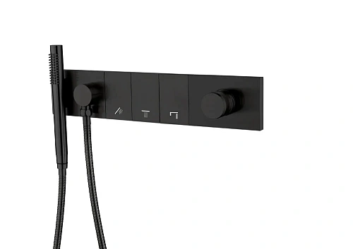 Смеситель для ванны Boheme ZODIAC 132-SYS-B Black Смеситель для ванны Boheme ZODIAC 132-SYS-B Black