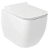Унитаз подвесной Kludi RESA C 28WCW0243 керамический без сиденья Унитаз подвесной Kludi RESA C 28WCW0243 керамический без сиденья