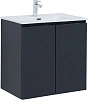 Тумба под раковину Aquanet Алвита New 70 2 дверцы, антрацит 00303904