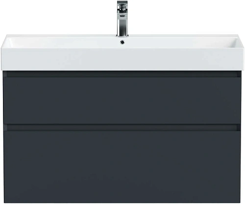 Тумба под раковину Allen Brau Infinity 100 1.210027.AM антрацит матовый Тумба под раковину Allen Brau Infinity 100 1.210027.AM антрацит матовый