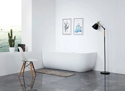 Акриловая ванна ABBER AB9315 L 170x75 левосторонняя, белая Акриловая ванна ABBER AB9315 L 170x75 левосторонняя, белая