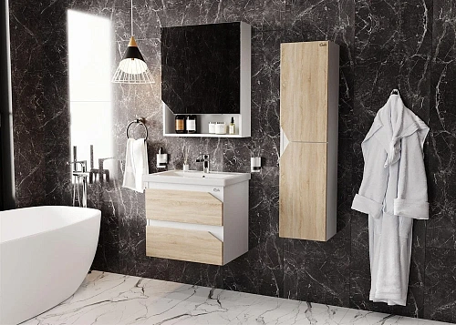 Шкаф-пенал Onika ФРИДОМ 30.10 У дуб сонома универсальный 403070 Шкаф-пенал Onika ФРИДОМ 30.10 У дуб сонома универсальный 403070