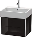 Тумба под раковину Duravit XSquare XS419304040 подвесная 58 см черный глянцевый Тумба под раковину Duravit XSquare XS419304040 подвесная 58 см черный глянцевый