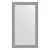 Зеркало в багетной раме Evoform Definite BY 3311 80 x 140 см, чеканка серебряная Зеркало в багетной раме Evoform Definite BY 3311 80 x 140 см, чеканка серебряная
