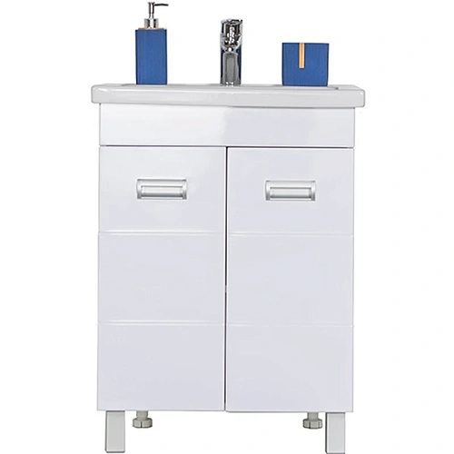 Тумба с раковиной Orange Таис 60 Белая Ta-60TUW+RA Тумба с раковиной Orange Таис 60 Белая Ta-60TUW+RA