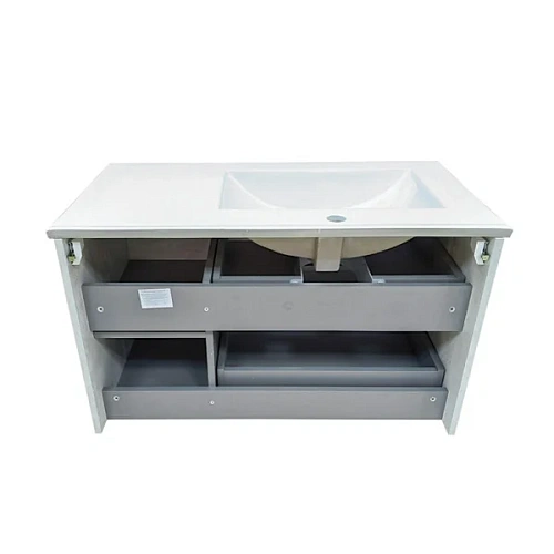 Тумба с раковиной Comforty Верона 75 00004137102 дуб белый раковина Comforty 75Е Тумба с раковиной Comforty Верона 75 00004137102 дуб белый раковина Comforty 75Е