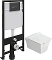 Комплект Унитаз подвесной STWORKI Хадстен SETK3304-0616-001-1-6000 с микролифтом + Система инсталляц 560176 Комплект Унитаз подвесной STWORKI Хадстен SETK3304-0616-001-1-6000 с микролифтом + Система инсталляц 560176
