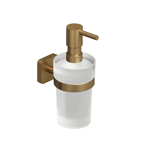 Дозатор жидкого мыла Kludi VELA S 25976N1 брашированная бронза Дозатор жидкого мыла Kludi VELA S 25976N1 брашированная бронза