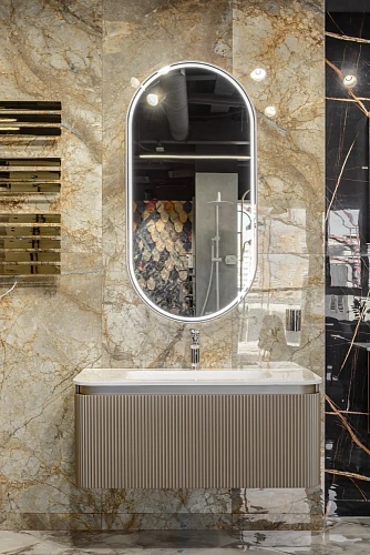 Тумба с раковиной Armadi Art OVALE 100 см DELMAR OV1110100-100 DELMAR Тумба с раковиной Armadi Art OVALE 100 см DELMAR OV1110100-100 DELMAR