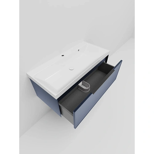 Тумба под раковину La Fenice SIMPLA Blu Grigio 100 FNC-01-SIM-BG-100 синяя Тумба под раковину La Fenice SIMPLA Blu Grigio 100 FNC-01-SIM-BG-100 синяя