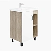 Тумба под раковину Onika ТИМБЕР 60.01 белый мат./дуб сонома 106115 Тумба под раковину Onika ТИМБЕР 60.01 белый мат./дуб сонома 106115
