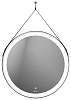 Зеркало OWL 1975 Viken Black с LED подсветкой, D650 OWLM200201