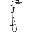 Душевая система Remer EQ34A8CPUFS25NO термостатическая, черный матовый Душевая система Remer EQ34A8CPUFS25NO термостатическая, черный матовый