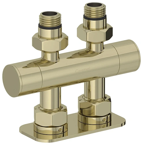 Вентиль Сунержа прямой скрытый-скрытый EU50 020-1417-1234 Шампань Вентиль Сунержа прямой скрытый-скрытый EU50 020-1417-1234 Шампань