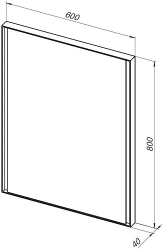 Зеркало Allen Brau Infinity 60 1.21018.WT белый Зеркало Allen Brau Infinity 60 1.21018.WT белый