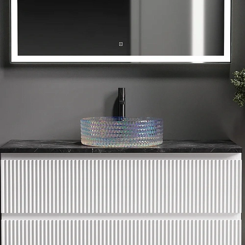 Раковина Ceramica Nova CRISTAL CN6059 Неон накладная Раковина Ceramica Nova CRISTAL CN6059 Неон накладная