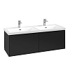 Картинка анонса товара «тумба под раковину villeroy &amp; boch subway 3.0 volcano black / volcano black c56701vl»