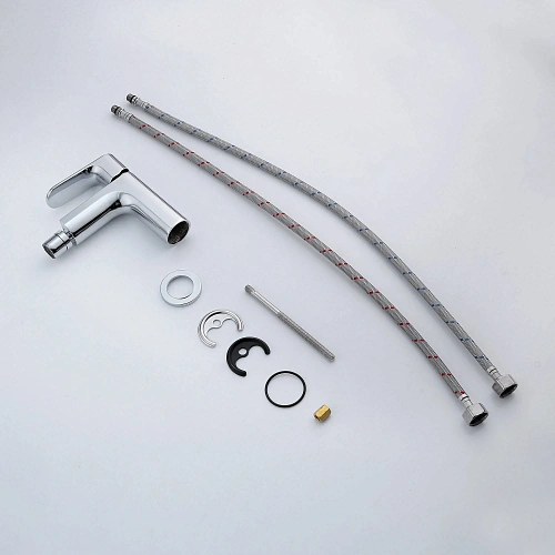 Смеситель для биде Aquatek АЛЬФА AQ1918CR без донного клапана Смеситель для биде Aquatek АЛЬФА AQ1918CR без донного клапана