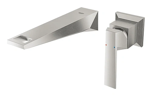 Смеситель для раковины GROHE Allure Brilliant, настенный монтаж, верхняя монтажная часть (19783DC0) Смеситель для раковины GROHE Allure Brilliant, настенный монтаж, верхняя монтажная часть (19783DC0)