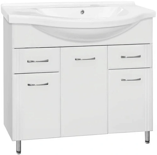 Тумба под раковину Style Line Эко Стандарт 26 (2 ящ.) ЛС-00000240 Тумба под раковину Style Line Эко Стандарт 26 (2 ящ.) ЛС-00000240