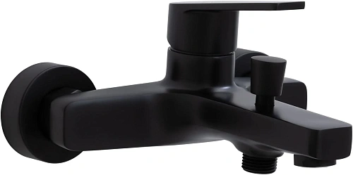 Смеситель для ванны Allen Brau Eclipse 5.E1003-31 черный матовый Смеситель для ванны Allen Brau Eclipse 5.E1003-31 черный матовый