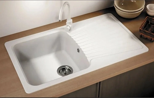 Кухонная мойка Polygran F-12 №328, опал F-12 №328 (Опал) Кухонная мойка Polygran F-12 №328, опал F-12 №328 (Опал)