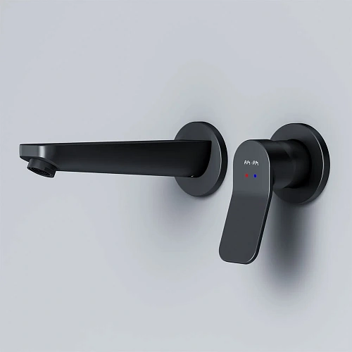 Смеситель для раковины AM.PM X-Joy F85A72622 встраиваемый, черный Смеситель для раковины AM.PM X-Joy F85A72622 встраиваемый, черный
