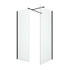 Душевой уголок NEW TRENDY NEW MODUS BLACK 150x90x200 EXK-5634 черный