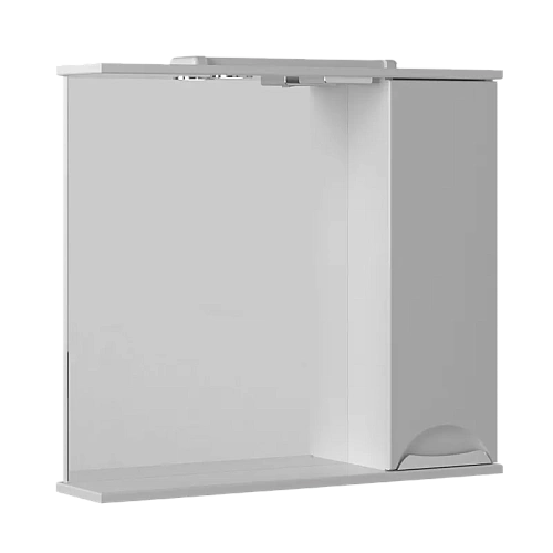 Зеркальный шкаф BRIZ Бриз 11-75 левый 362 02-11075-00 01 БЕЛ белый Зеркальный шкаф BRIZ Бриз 11-75 левый 362 02-11075-00 01 БЕЛ белый